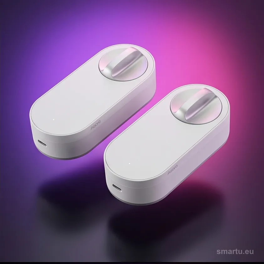 Aqara Smart Lock U200 Lite Biały Inteligentny zamek do drzwi EL-D03DW, ujęcie 1
