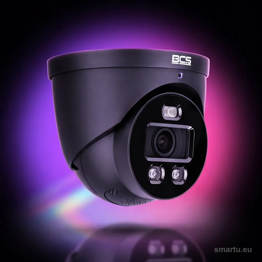 BCS LINE BCS-L-EIP68FCR3L3-Ai1-G kamera IP kopułkowa 8Mpx NightColor LED AcuPick mikrofon