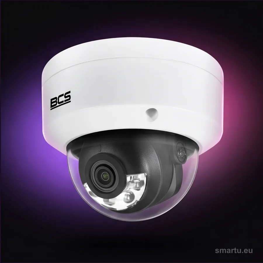 BCS VIEW BCS-V-DIP24FSR3L3-Ai1 kamera IP 4MP kopułkowa dual light AI PoE IP67 IR WDR