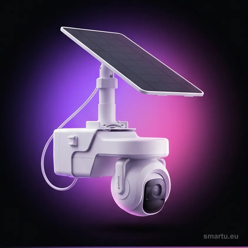 Zestaw kamera 4G solarna Dahua BP4A 4MP obrotowa, panel słoneczny 8W, bateria, IP66, bez prądu
