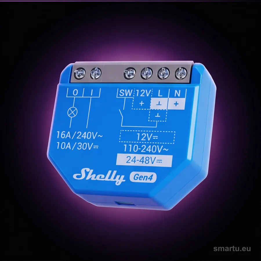 Shelly 1 Gen4, ujęcie 1