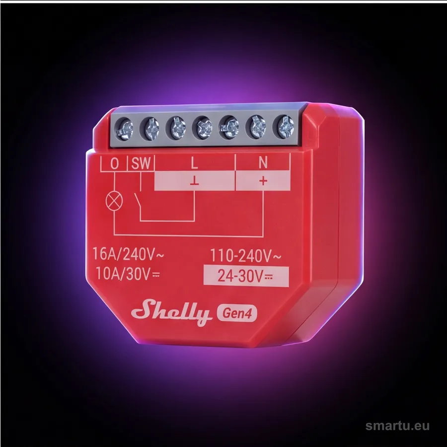 Shelly 1PM Gen4, ujęcie 1