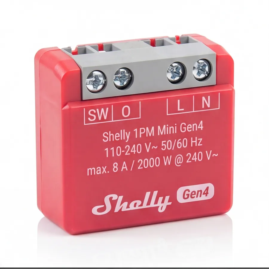 Shelly 1PM Mini Gen4 Shelly 1PM Mini Gen4