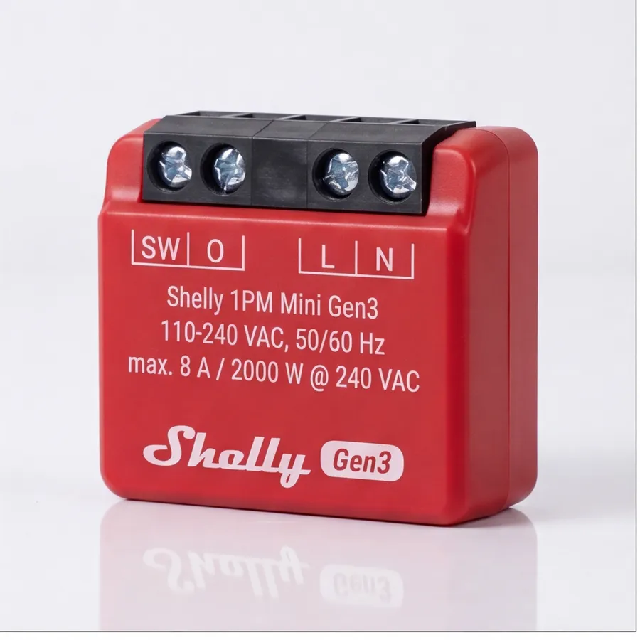Shelly 1PM Mini Gen3 Shelly 1PM Mini Gen3