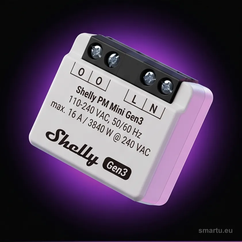 Shelly PM Mini Gen3, ujęcie 1