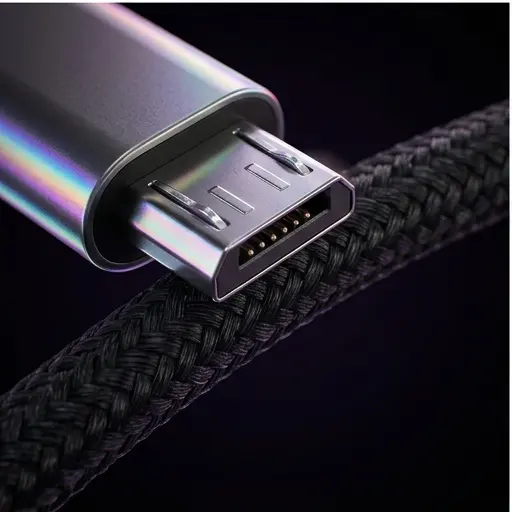 Kabel USB A, micro B 1m czarny HQ BLOW do ładowania i transmisji danych smartfonów, tabletów, kamer - galeria 2 | smartu.eu Kabel USB A, micro B 1m czarny HQ BLOW do ładowania i transmisji danych smartfonów, tabletów, kamer - galeria 2 | smartu.eu