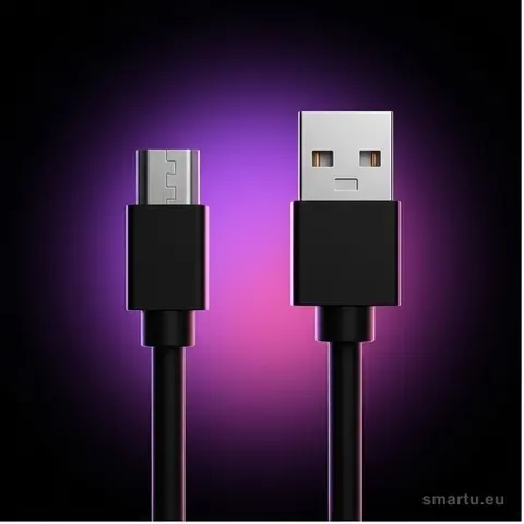 Kabel USB A, micro B 1m czarny HQ BLOW do ładowania i transmisji danych smartfonów, tabletów, kamer Kabel USB A, micro B 1m czarny HQ BLOW do ładowania i transmisji danych smartfonów, tabletów, kamer