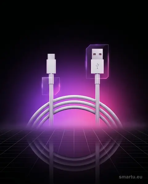 Kabel USB 2.0 A, USB-C 1m biały do ładowania i synchronizacji danych, uniwersalny do smartfonów i tabletów z USB-C Kabel USB 2.0 A, USB-C 1m biały do ładowania i synchronizacji danych, uniwersalny do smartfonów i tabletów z USB-C
