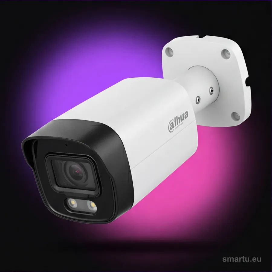 Dahua HAC-HFW1801RM-IL-A kamera 4w1 tubowa 8MP 4K, Smart Dual Light, IR i światło białe, IP67