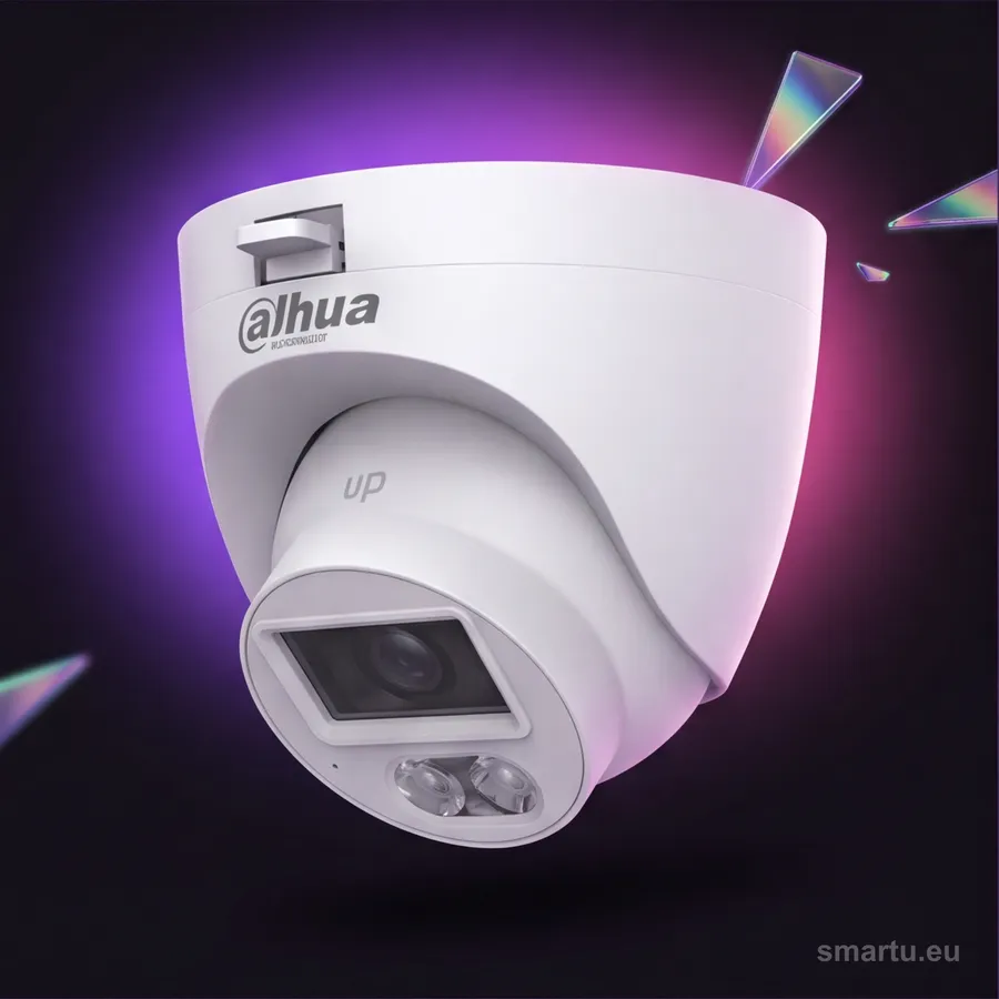 Kamera 4w1 Dahua HAC-HDW1801CLQ-IL-A 8MPx 4K kopułka 2.8mm mikrofon Smart Dual Light IR/światło białe