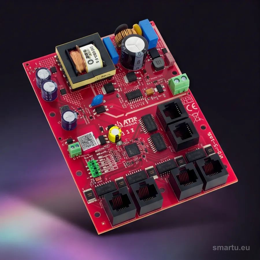 Switch PoE 6 portowy ze zintegrowanym zasilaczem ATTE IPB-5-10A-OF Switch PoE 6 portowy ze zintegrowanym zasilaczem ATTE IPB-5-10A-OF