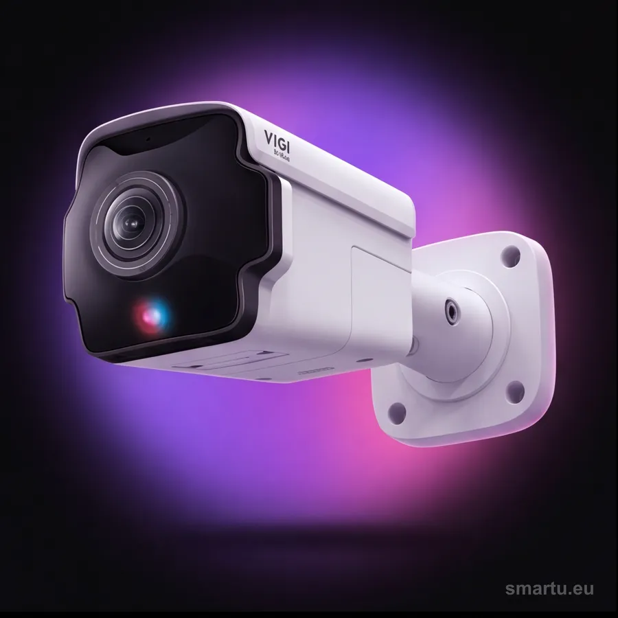 Kamera panoramiczna TP-Link VIGI InSight S385PI 8Mpx 4K 180 stopni czarna na białym tle Kamera panoramiczna TP-Link VIGI InSight S385PI 8Mpx 4K 180 stopni czarna na białym tle