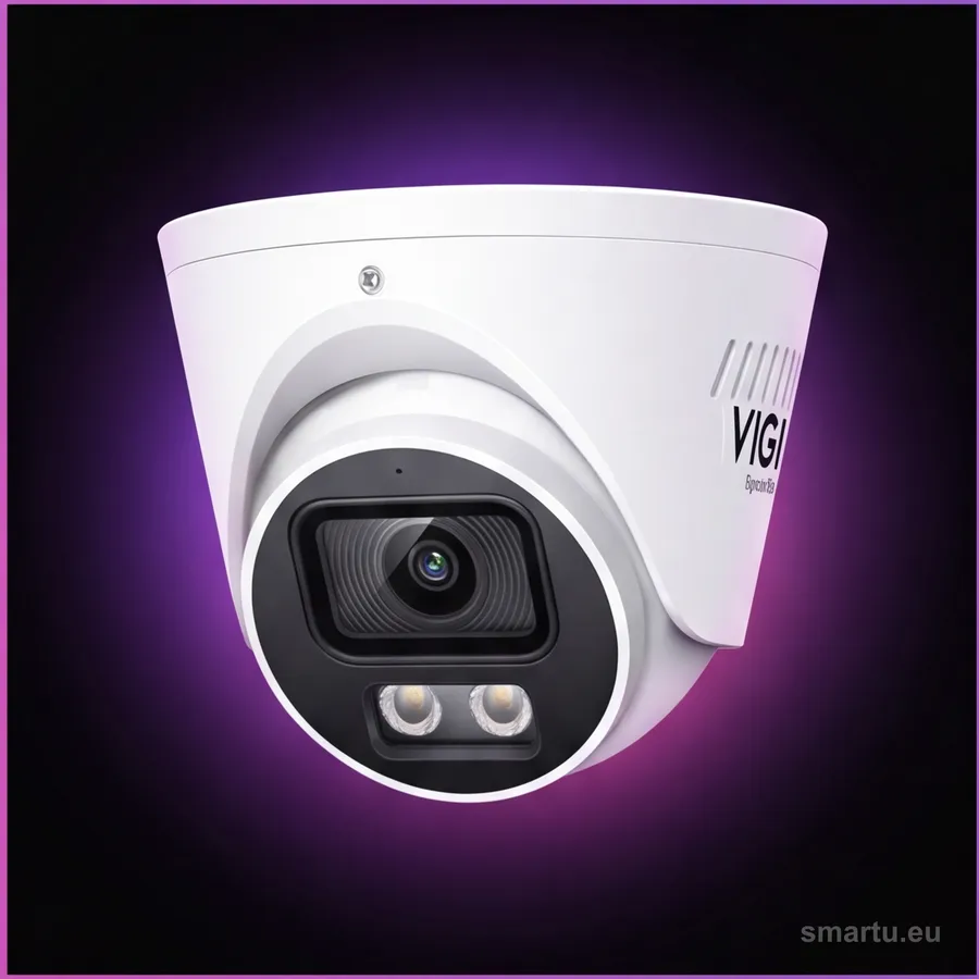 Kamera IP TP-Link VIGI InSight S445S 4Mpx ColorPro turret - widok frontu Kamera IP TP-Link VIGI InSight S445S 4Mpx ColorPro turret - widok frontu