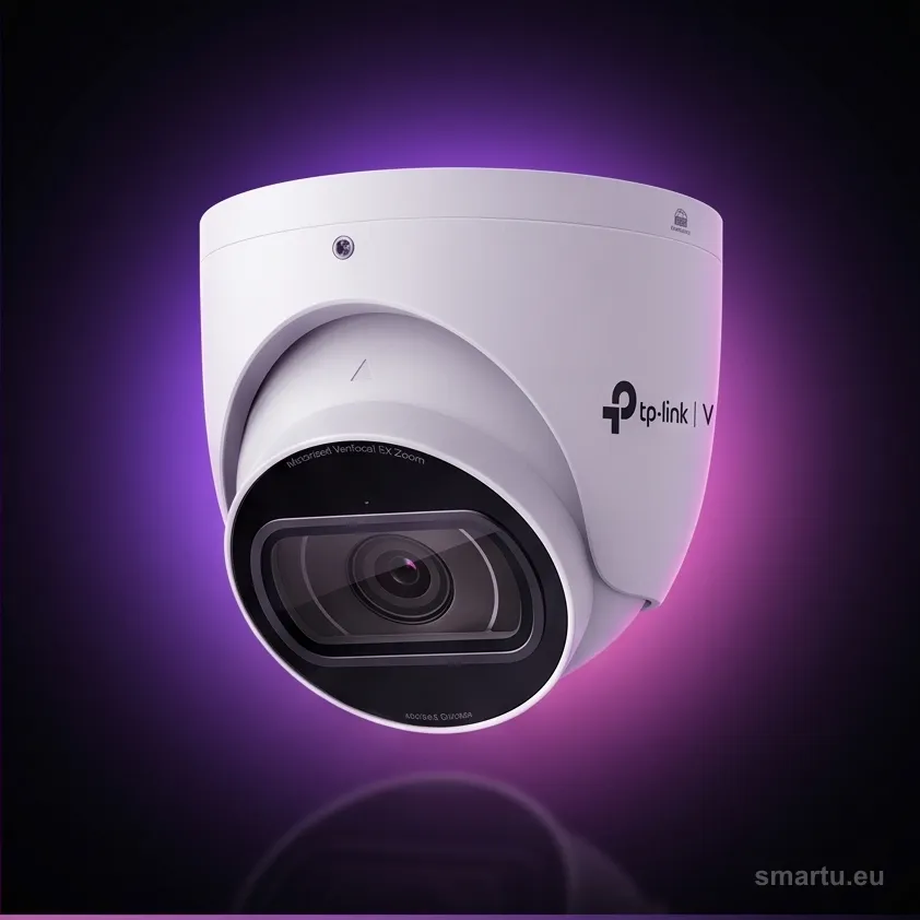 TP-Link VIGI InSight S445ZI kamera IP 4 MP PTZ widok frontu z obiektywem TP-Link VIGI InSight S445ZI kamera IP 4 MP PTZ widok frontu z obiektywem