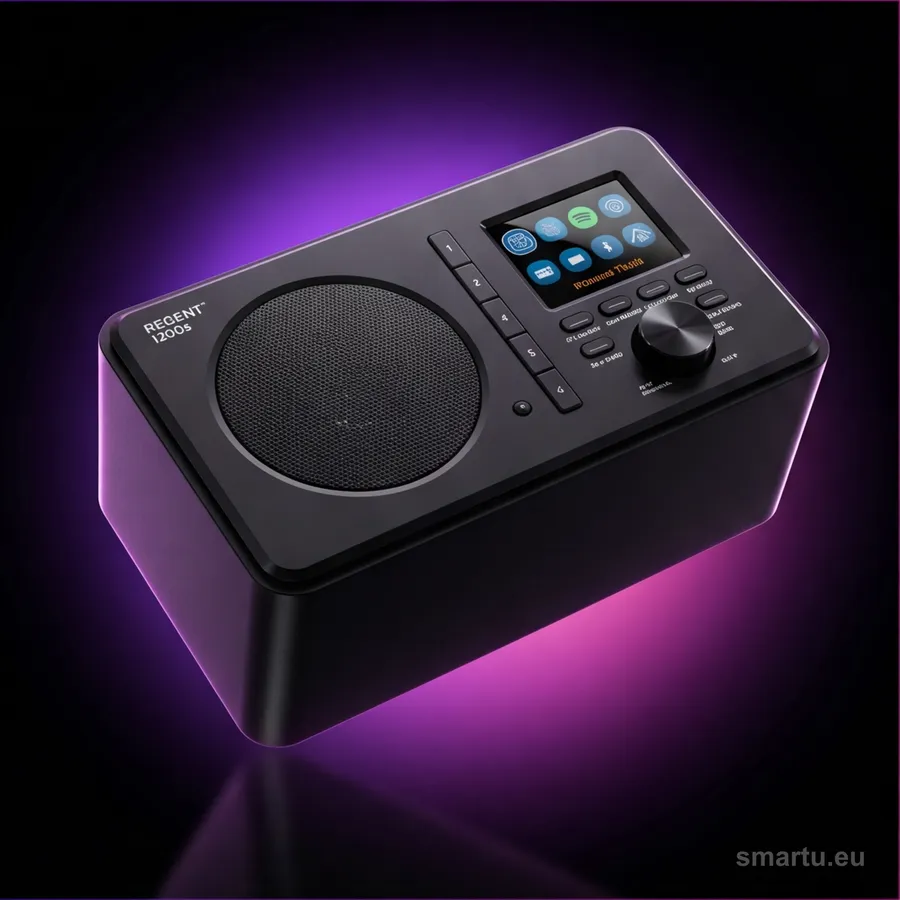 Radio internetowe Ferguson Regent i200s czarne DAB+ FM Spotify Bluetooth WiFi Radio internetowe Ferguson Regent i200s czarne DAB+ FM Spotify Bluetooth WiFi