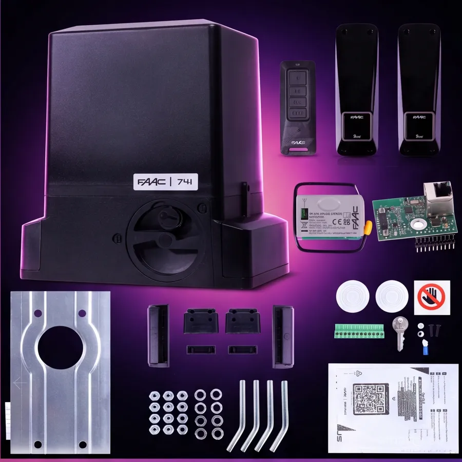 FAAC 741 Delta 3 SMART Wi-Fi LAN BLE napęd brama przesuwna 900 kg zestaw gotowy FAAC 741 Delta 3 SMART Wi-Fi LAN BLE napęd brama przesuwna 900 kg zestaw gotowy