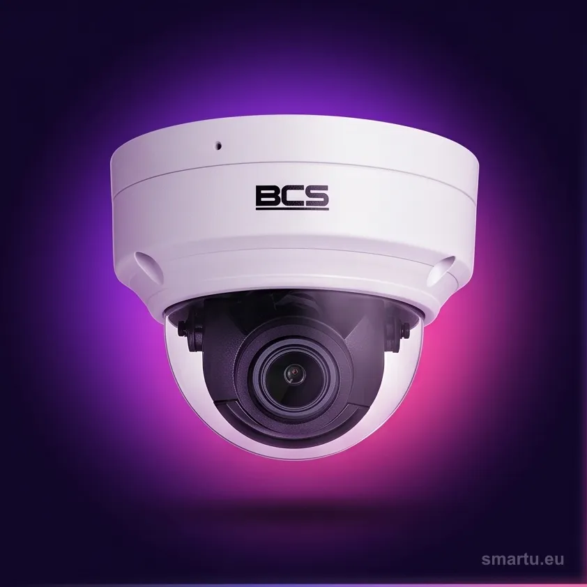 BCS Point BCS-P-DIP45VSR4-Ai kamera IP kopułkowa 5MPx motozoom 2.8-12mm Starlight AI IR 40m