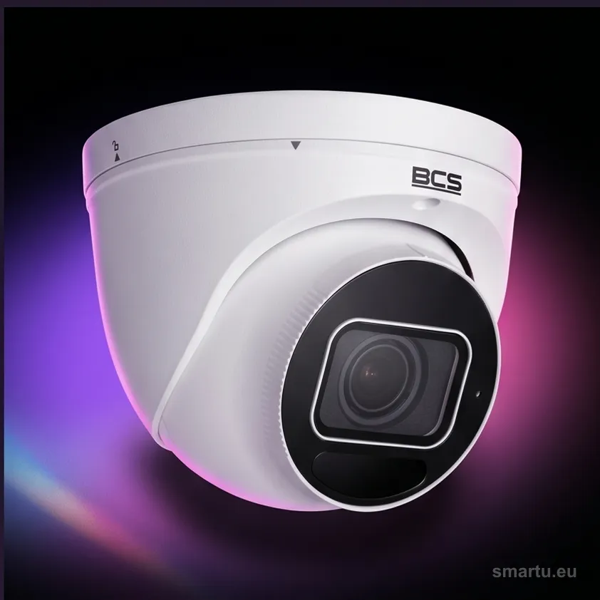Kamera IP BCS Point BCS-P-EIP44VSR4-Ai kopułkowa 4MPx AI motozoom widok ogólny Kamera IP BCS Point BCS-P-EIP44VSR4-Ai kopułkowa 4MPx AI motozoom widok ogólny