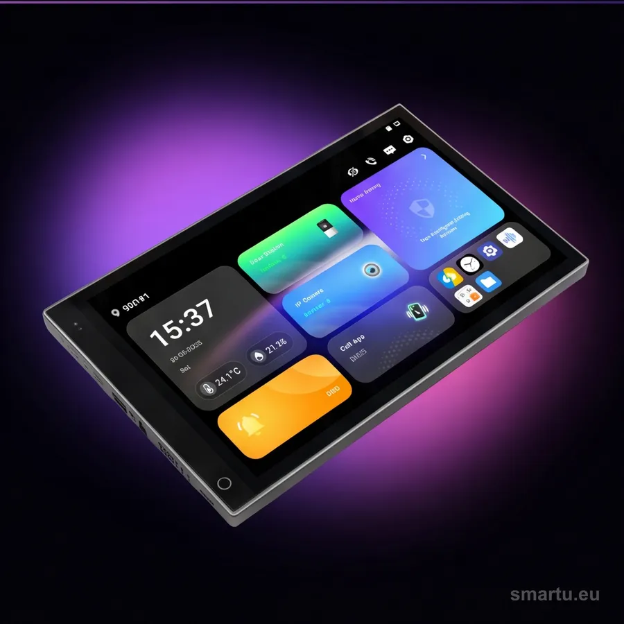 Monitor wideodomofonu Dahua SCP3022A-B 7 cali Android 14 z ekranem dotykowym IPS Monitor wideodomofonu Dahua SCP3022A-B 7 cali Android 14 z ekranem dotykowym IPS