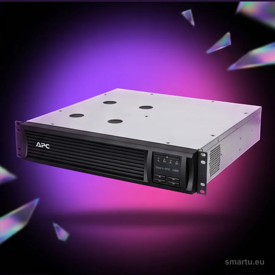 APC Zasilacz awaryjny SMT1500RMI2UNC SMART-UPS 1500VA/1000W Rack 2U + AP9641 — ujęcie 1