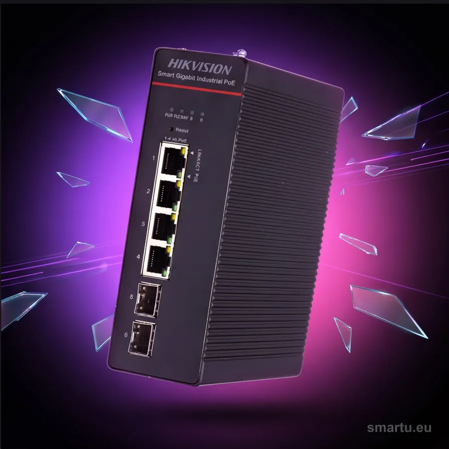 Switch Hikvision DS-3T1506HP-SI-4P2F LinkVu Switch Hikvision DS-3T1506HP-SI-4P2F LinkVu