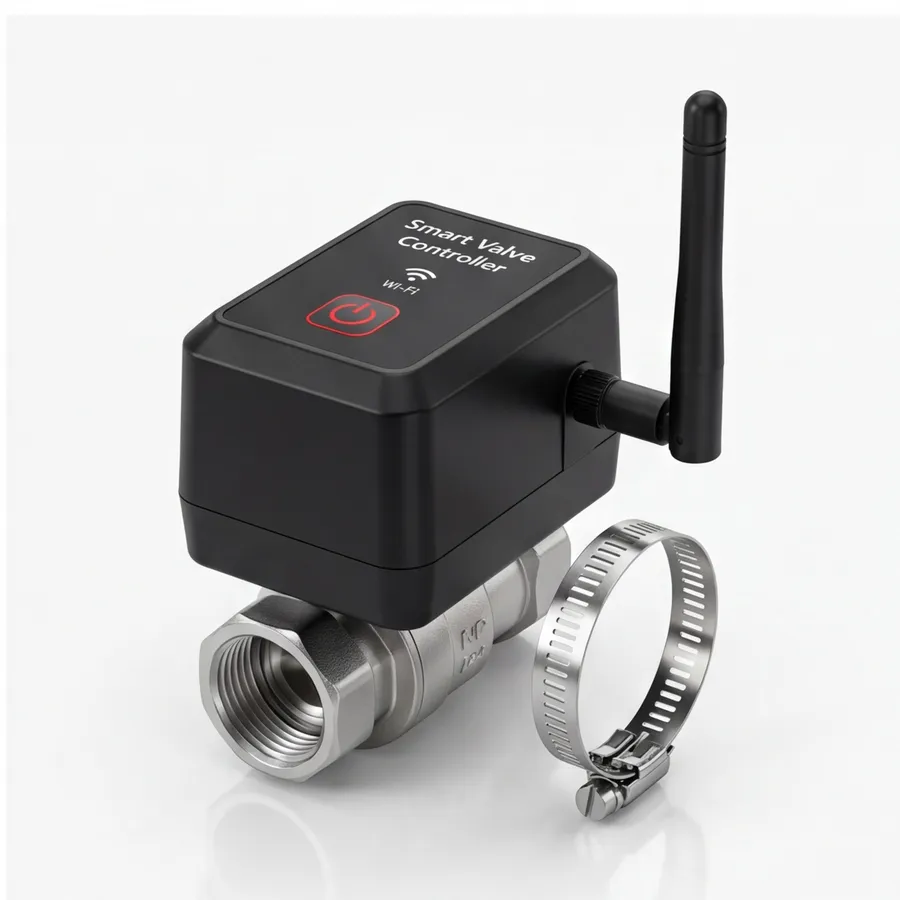 GISE Smart Sterownik zaworu wody/gazu Wi-Fi | Tuya | GV-WF GISE Smart Sterownik zaworu wody/gazu Wi-Fi | Tuya | GV-WF