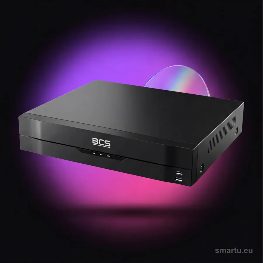 BCS LINE BCS-L-NVR6408R-A-8K-Ai2 rejestrator IP 64 kanały 8K AI sztuczna inteligencja 8 dysków RAID NVR