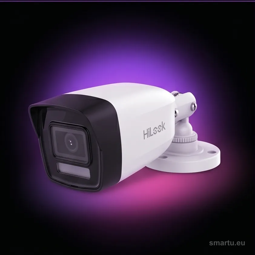 Kamera IP Hilook IPC-B140HA-LU(2.8mm) tubowa 4MP Smart Hybrid Light Kamera IP Hilook IPC-B140HA-LU(2.8mm) tubowa 4MP Smart Hybrid Light