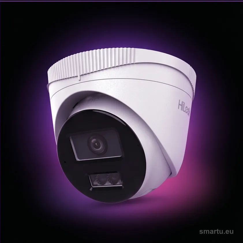 Kamera IP Hilook IPC-T240HA-LU(2.8mm) kopułka 4MP Smart Hybrid Light Kamera IP Hilook IPC-T240HA-LU(2.8mm) kopułka 4MP Smart Hybrid Light