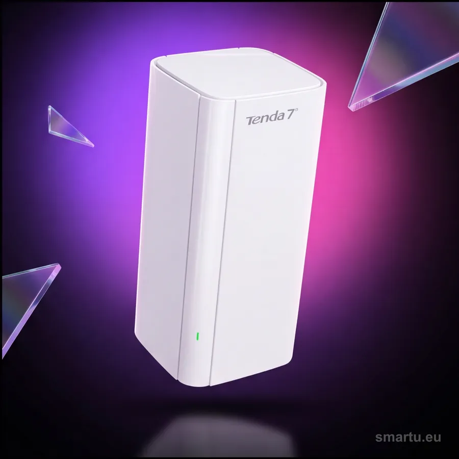 Tenda ME6 Pro WiFi 7 Mesh BE5100 2-pack port 2.5G MLO NFC VPN seamless roaming 4600 sqft Tenda ME6 Pro WiFi 7 Mesh BE5100 2-pack port 2.5G MLO NFC VPN seamless roaming 4600 sqft