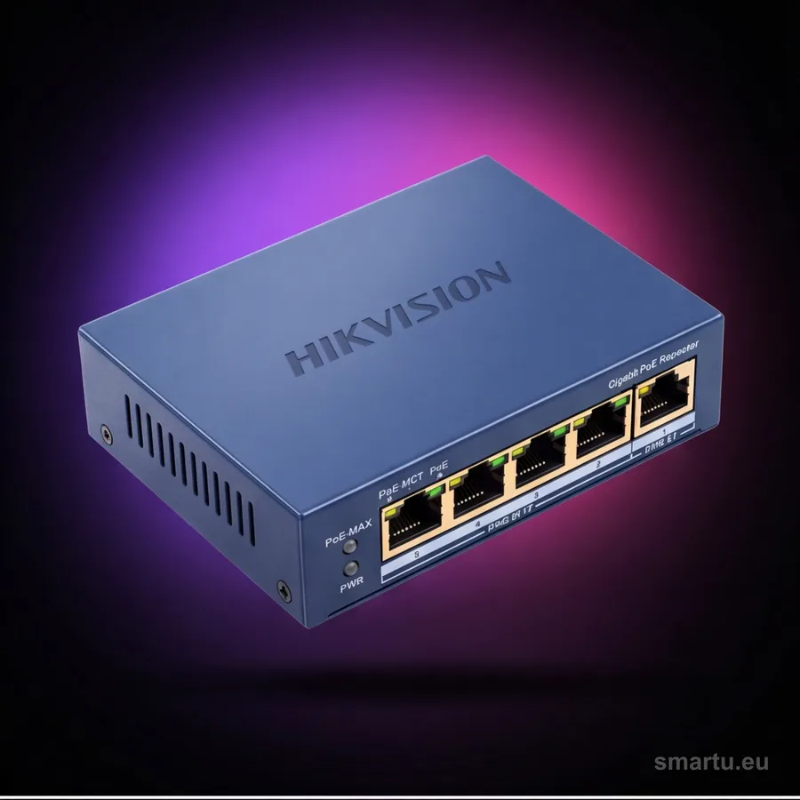 Repeater PoE Hikvision DS-3E0505P-E/R Repeater PoE Hikvision DS-3E0505P-E/R