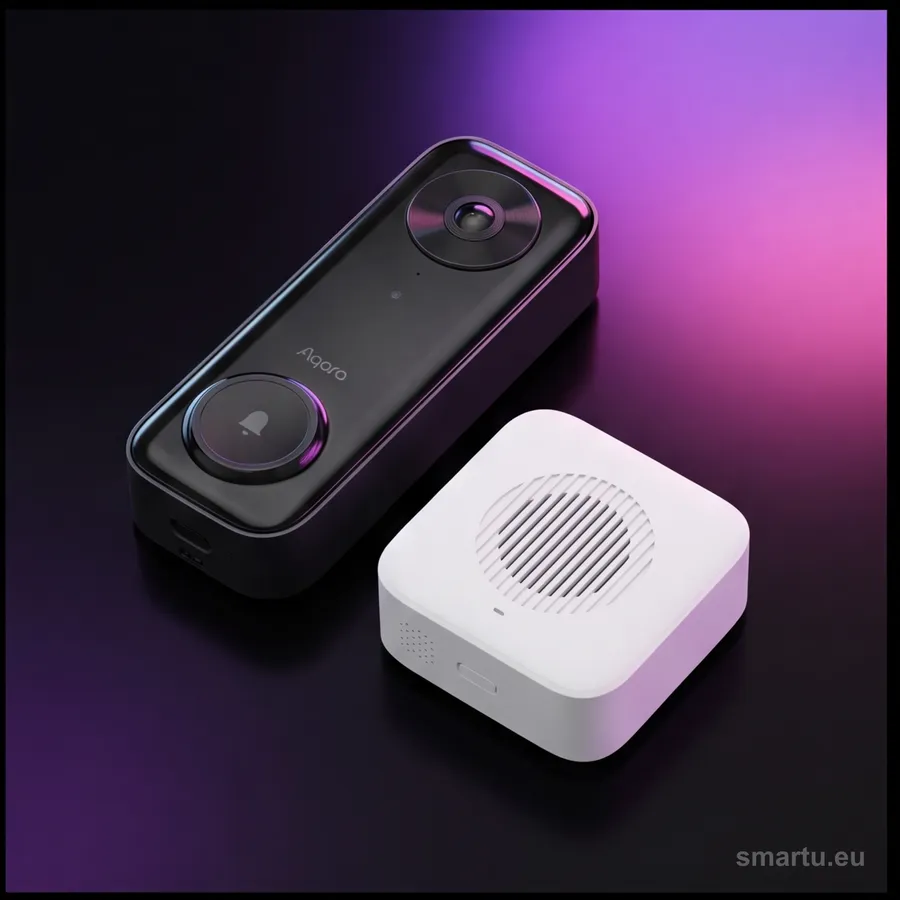 Aqara Doorbell Camera G400 wideodomofon 2K HomeKit Secure Video PoE WiFi 6 IP65, ujęcie 1