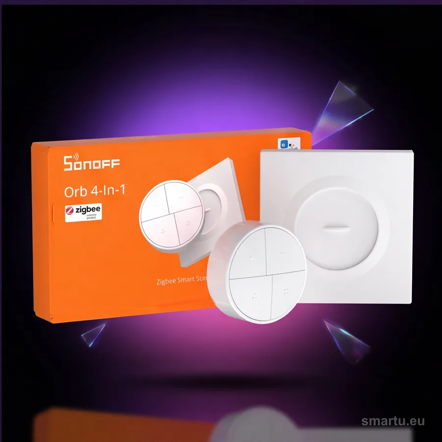 Przycisk Zigbee SONOFF SNZB-01M 4-przyciskowy, ujęcie 1
