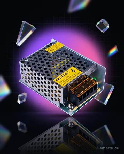 Zasilacz impulsowy 12V 2,9A 35W przemysłowy metal CE RoHS regulacja napięcia Zasilacz impulsowy 12V 2,9A 35W przemysłowy metal CE RoHS regulacja napięcia