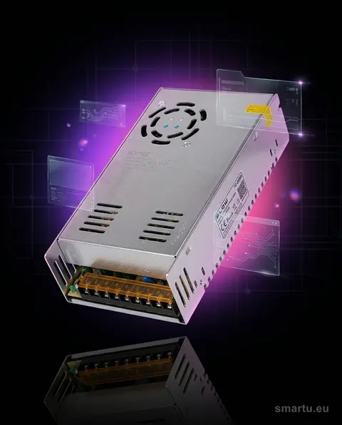 Zasilacz impulsowy 12V 30A 360W przemysłowy metal CE RoHS Zasilacz impulsowy 12V 30A 360W przemysłowy metal CE RoHS