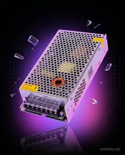 Zasilacz impulsowy 24V 8,3A 200W przemysłowy metalowy potencjometr CE RoHS Zasilacz impulsowy 24V 8,3A 200W przemysłowy metalowy potencjometr CE RoHS