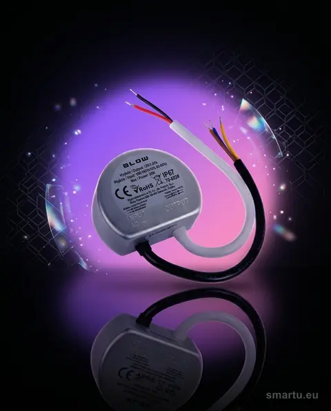 Zasilacz impulsowy 12V 1,67A 20W IP67 metal do LED taśm paneli Zasilacz impulsowy 12V 1,67A 20W IP67 metal do LED taśm paneli