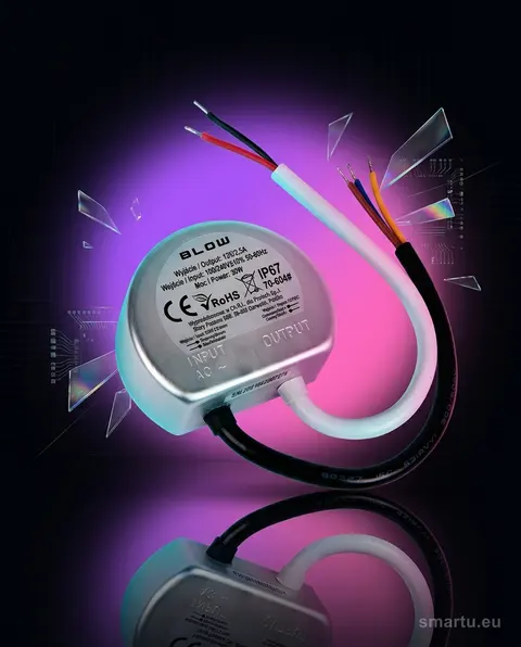 Zasilacz impulsowy 12V/2,50A 30W IP67 aluminium dopuszkowy Zasilacz impulsowy 12V/2,50A 30W IP67 aluminium dopuszkowy