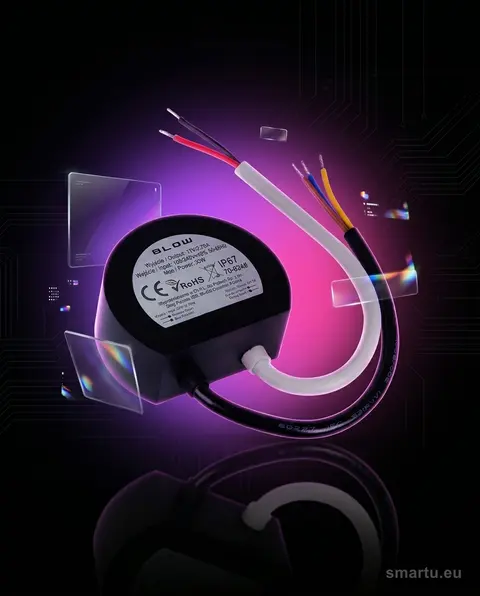 Zasilacz impulsowy 12V 2,5A 30W IP67 dopuszkowy wodoszczelny Zasilacz impulsowy 12V 2,5A 30W IP67 dopuszkowy wodoszczelny