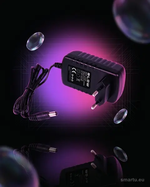 Zasilacz impulsowy 24V 1000mA wtyk 2,1/5,5 mm do taśm LED i urządzeń elektronicznych Zasilacz impulsowy 24V 1000mA wtyk 2,1/5,5 mm do taśm LED i urządzeń elektronicznych