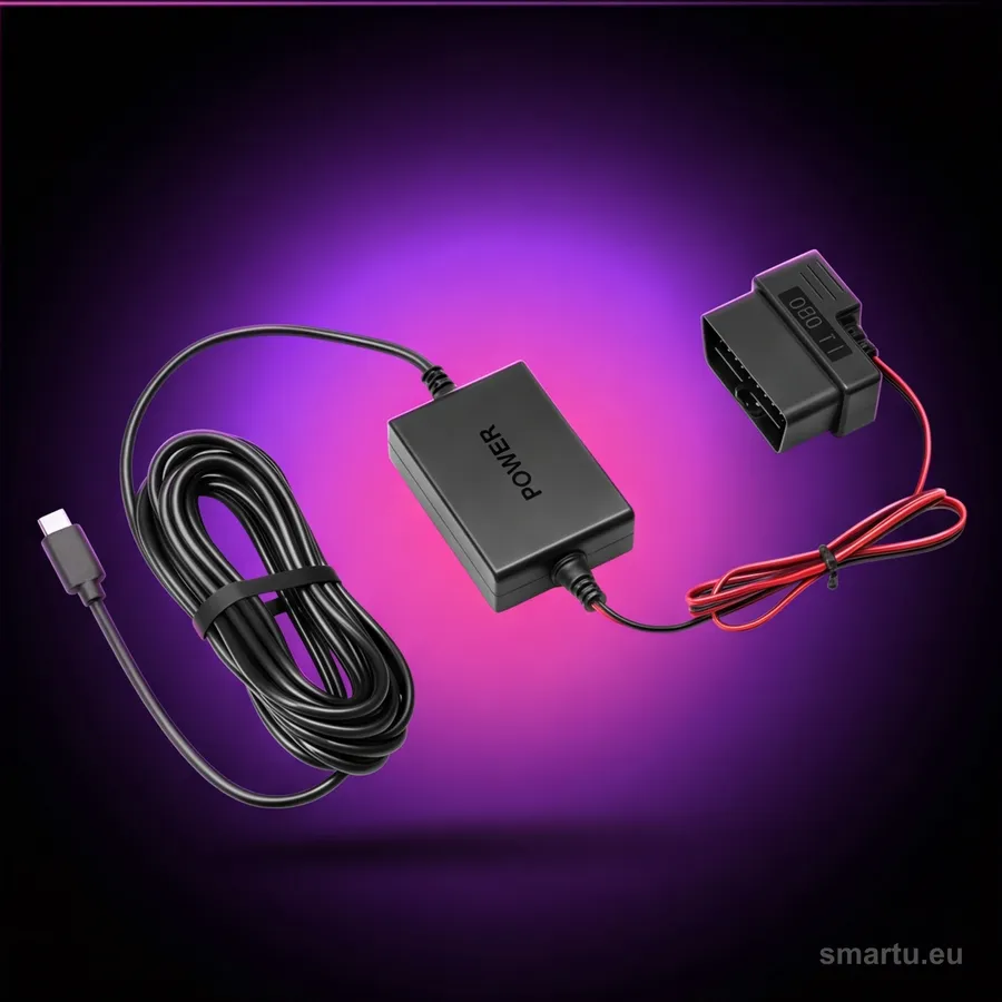 Zasilanie trybu parkingowego 70mai do portu OBD Hardwire Kit USB-C Zasilanie trybu parkingowego 70mai do portu OBD Hardwire Kit USB-C