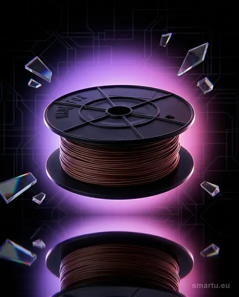 Przewód FLRY-A 0,22 mm² brązowy do instalacji samochodowych, rolka 100 m, norma DIN 72551 Przewód FLRY-A 0,22 mm² brązowy do instalacji samochodowych, rolka 100 m, norma DIN 72551