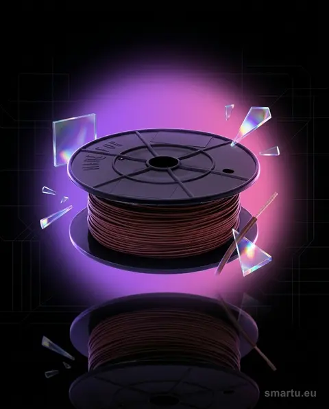 Przewód FLRY-B 1.0 mm² brązowy samochodowy 100m DIN 72551 Przewód FLRY-B 1.0 mm² brązowy samochodowy 100m DIN 72551