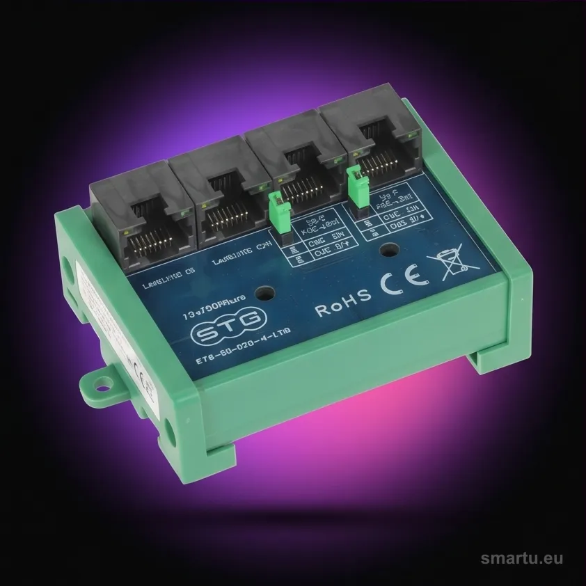 SWITCH POE / EXTENDER STG-SW-POE-4-120 4-PORTOWY STG SWITCH POE / EXTENDER STG-SW-POE-4-120 4-PORTOWY STG