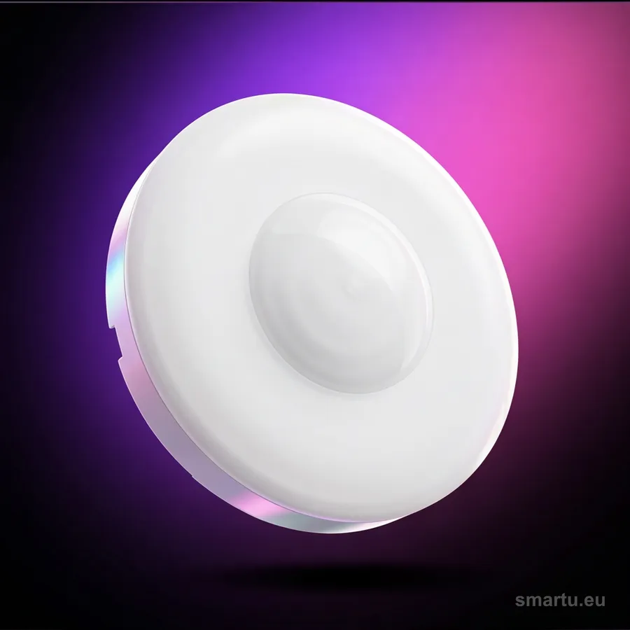 Sufitowa dualna czujka ruchu SATEL SLIM-S-DUAL-PRO widok od dołu Sufitowa dualna czujka ruchu SATEL SLIM-S-DUAL-PRO widok od dołu