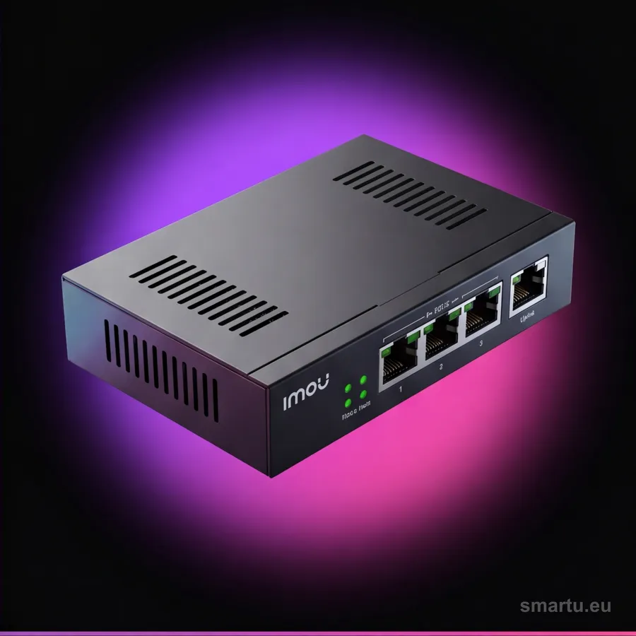 Switch Imou SF106P 6-Portowy 4x PoE 2x Uplink Switch Imou SF106P 6-Portowy 4x PoE 2x Uplink