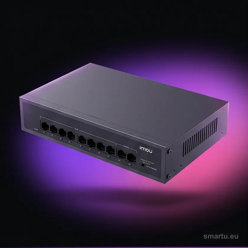 Switch Imou SF110P10-Portowy 8x PoE 2x Uplink Switch Imou SF110P10-Portowy 8x PoE 2x Uplink