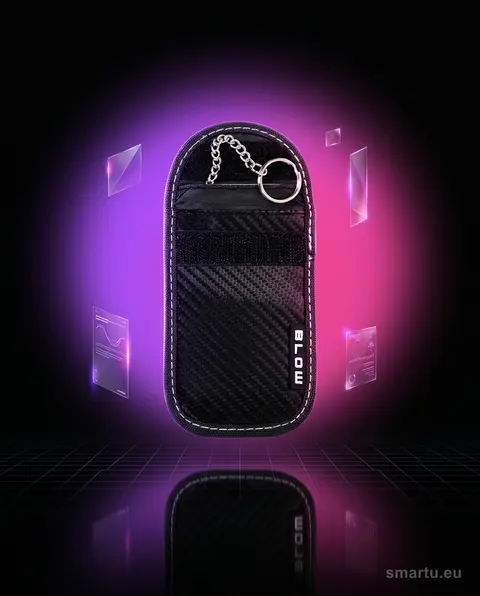 BLOW Etui antykradzieżowe klatka Faradaya keyless pionowe 8,5x13cm BLOW Etui antykradzieżowe klatka Faradaya keyless pionowe 8,5x13cm