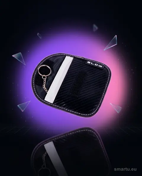 BLOW etui antykradzieżowe klatka Faradaya keyless 12,5×8,5 cm ochrona kluczy samochodowych BLOW etui antykradzieżowe klatka Faradaya keyless 12,5×8,5 cm ochrona kluczy samochodowych