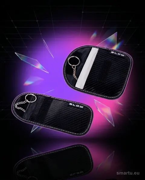 Etui antykradzieżowe BLOW klatka Faradaya keyless 2 sztuki, ochrona kluczyków Etui antykradzieżowe BLOW klatka Faradaya keyless 2 sztuki, ochrona kluczyków